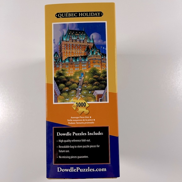 Dowdle Puzzle, “Quebec Holiday”  1,000 Pieces - Picture 6 of 15